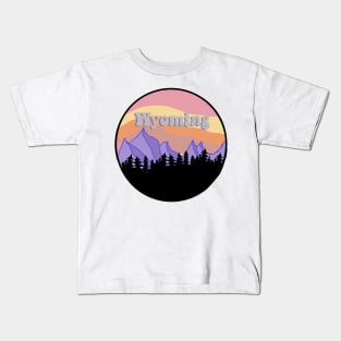 Roamin’ through Wyomin Kids T-Shirt